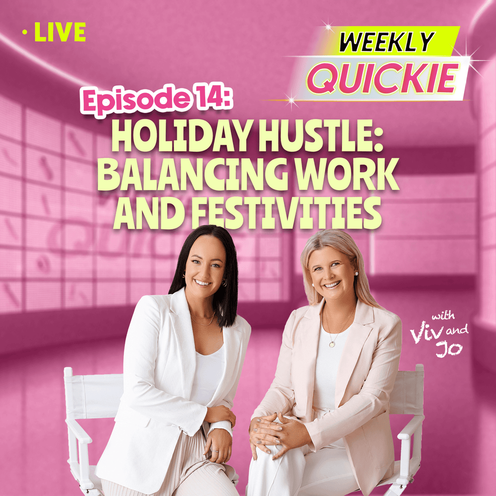 Weekly Quickie Episode 14: Holiday Hustle: Balancing Work and Festivities
