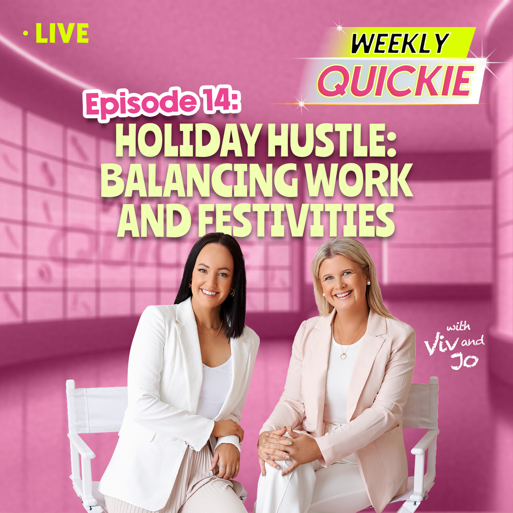 Weekly Quickie Episode 14: Holiday Hustle: Balancing Work and Festivities