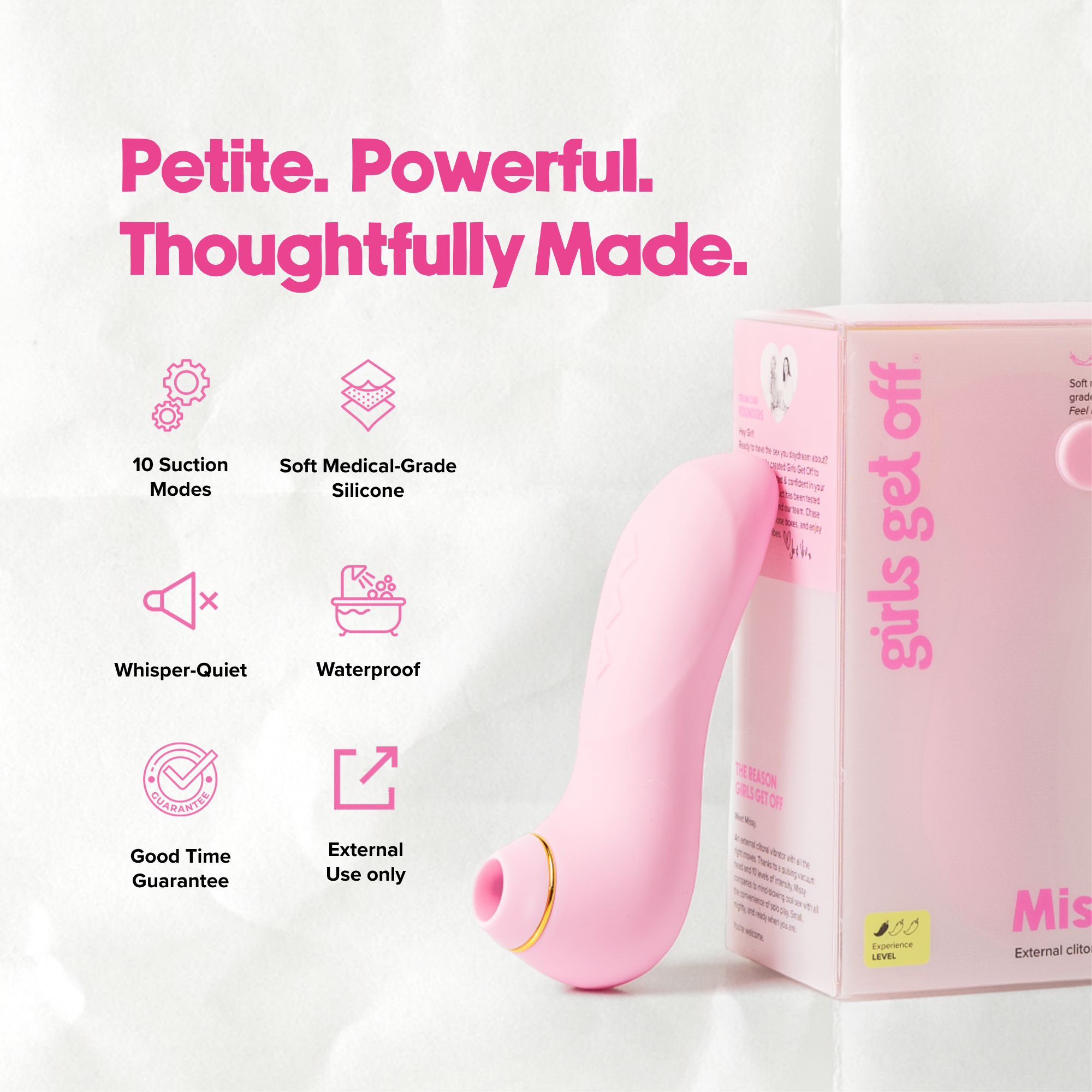 Clit Sucker | Missy Bestselling Suction Vibrator | Girls Get Off Clit Sucker | Missy Bestselling Suction Vibrator | Girls Get Off