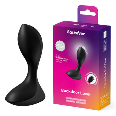 Satisfyer Backdoor Lover - USB Rechargeable Vibrating Butt Plug