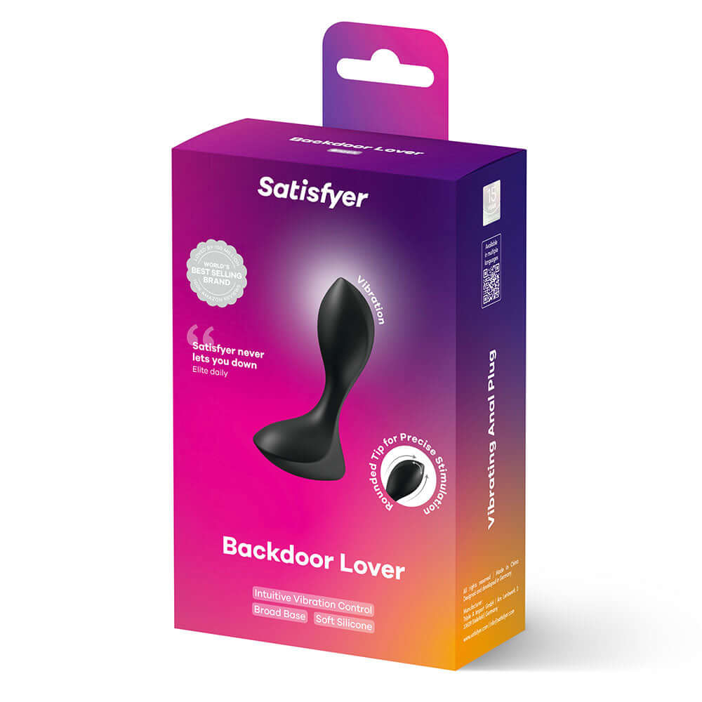 Satisfyer Backdoor Lover Vibrating Butt Plug