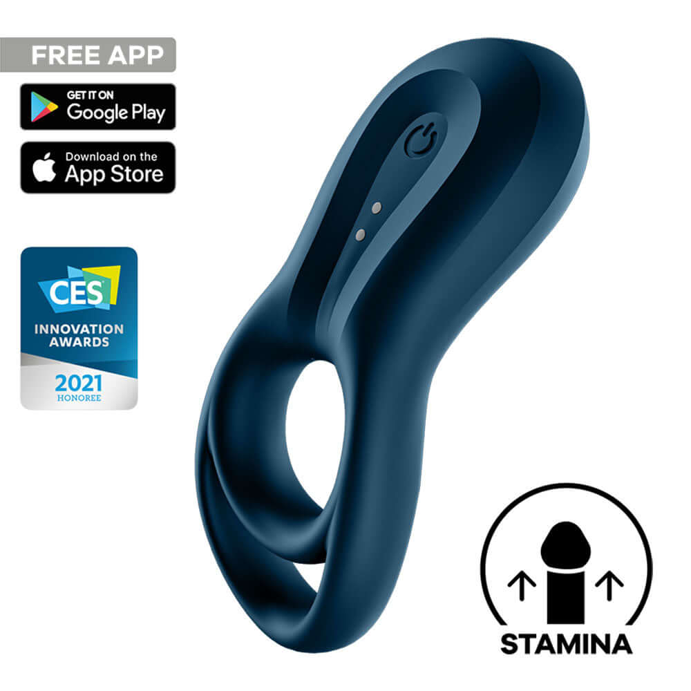 Satisfyer Epic Duo App-Controlled Cock & Ball Ring