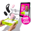 We Get Off - His and Hers Remote Controlled Vibrating Sex Toy Bundle