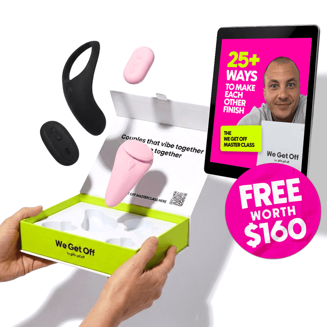 We Get Off - His and Hers Remote Controlled Vibrating Sex Toy Bundle