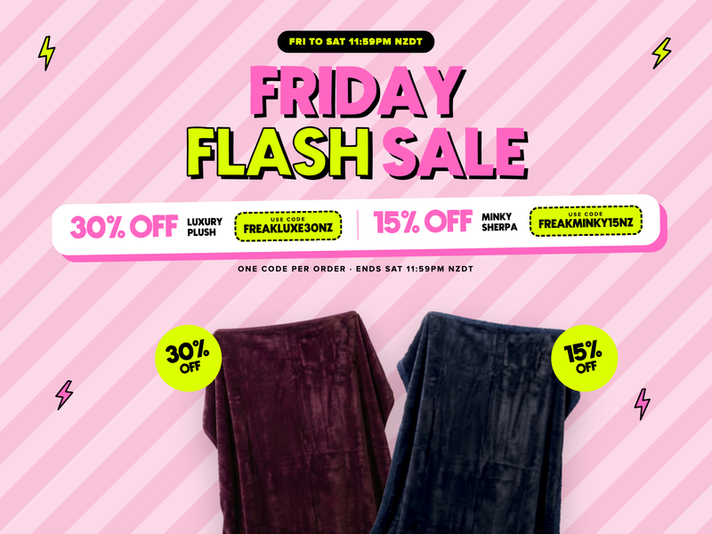 Flash Friday Sale NZ Mobile banner