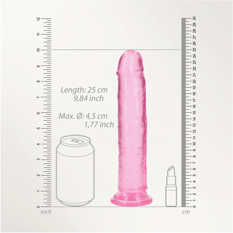 REALROCK 25cm Straight Dildo