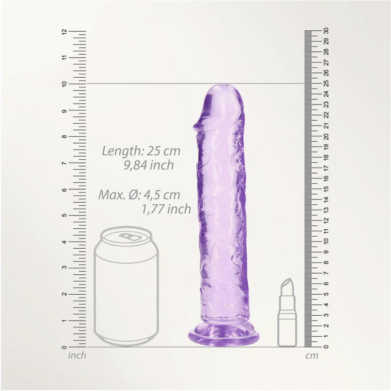 REALROCK 25cm Straight Dildo