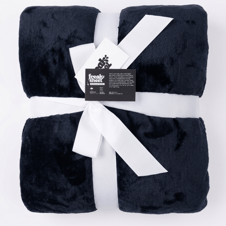 Freak Sheet Waterproof Blanket -  Minky Sherpa Fleece