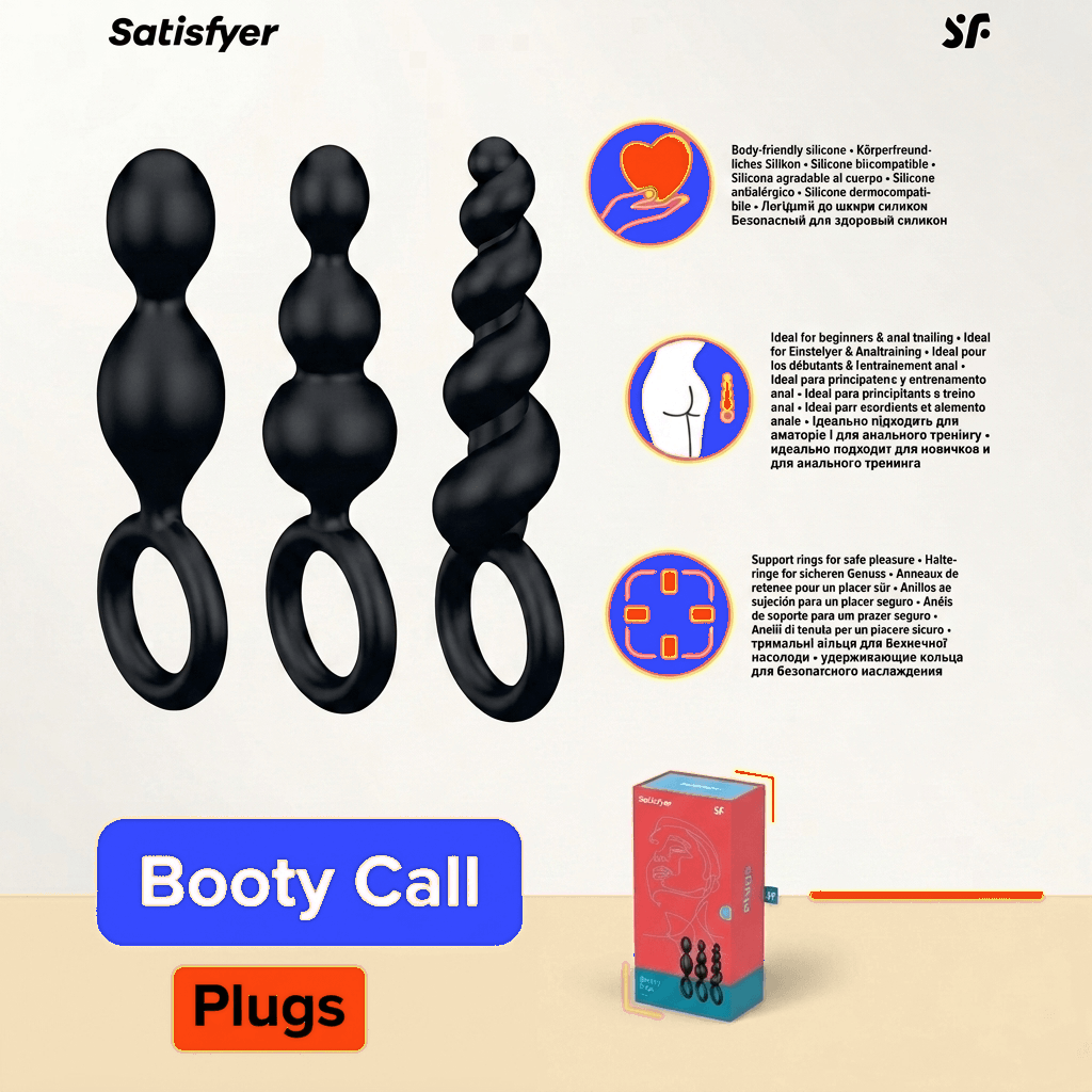 Satisfyer Booty Call Butt Plugs Set of 3