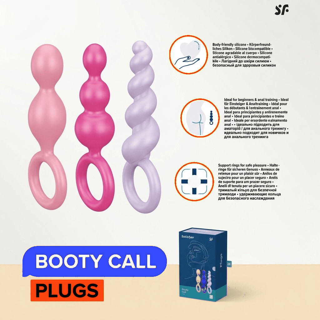 Satisfyer Booty Call Butt Plugs Set of 3