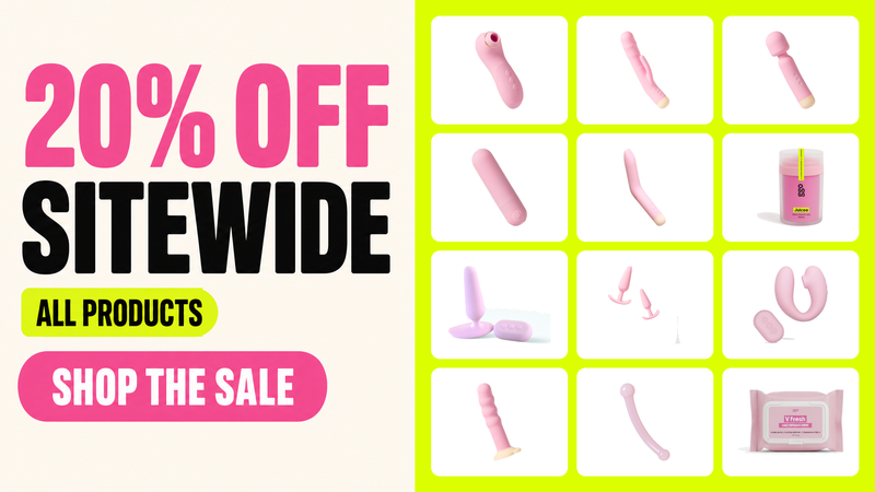 20% Off Sitewide Sale mobile banner