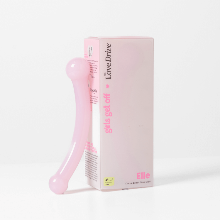 Glass Dildo | Elle Pink Double-Ended G-Spot Toy | Girls Get Off Glass Dildo | Elle Pink Double-Ended G-Spot Toy | Girls Get Off