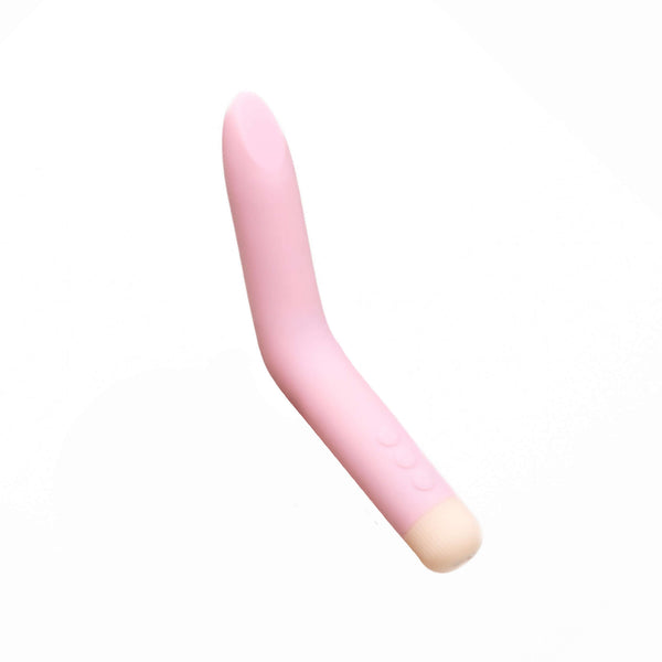 Lulu Long Exploratory pink Vibrator on a white background