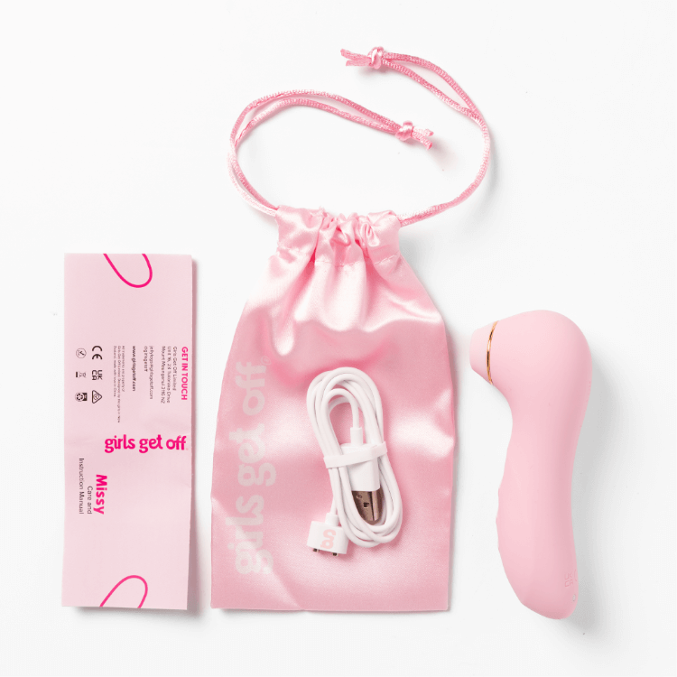 Clit Sucker | Missy Bestselling Suction Vibrator | Girls Get Off Clit Sucker | Missy Bestselling Suction Vibrator | Girls Get Off
