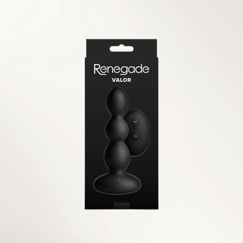 Renegade Valor Vibrating Anal Beads with Remote