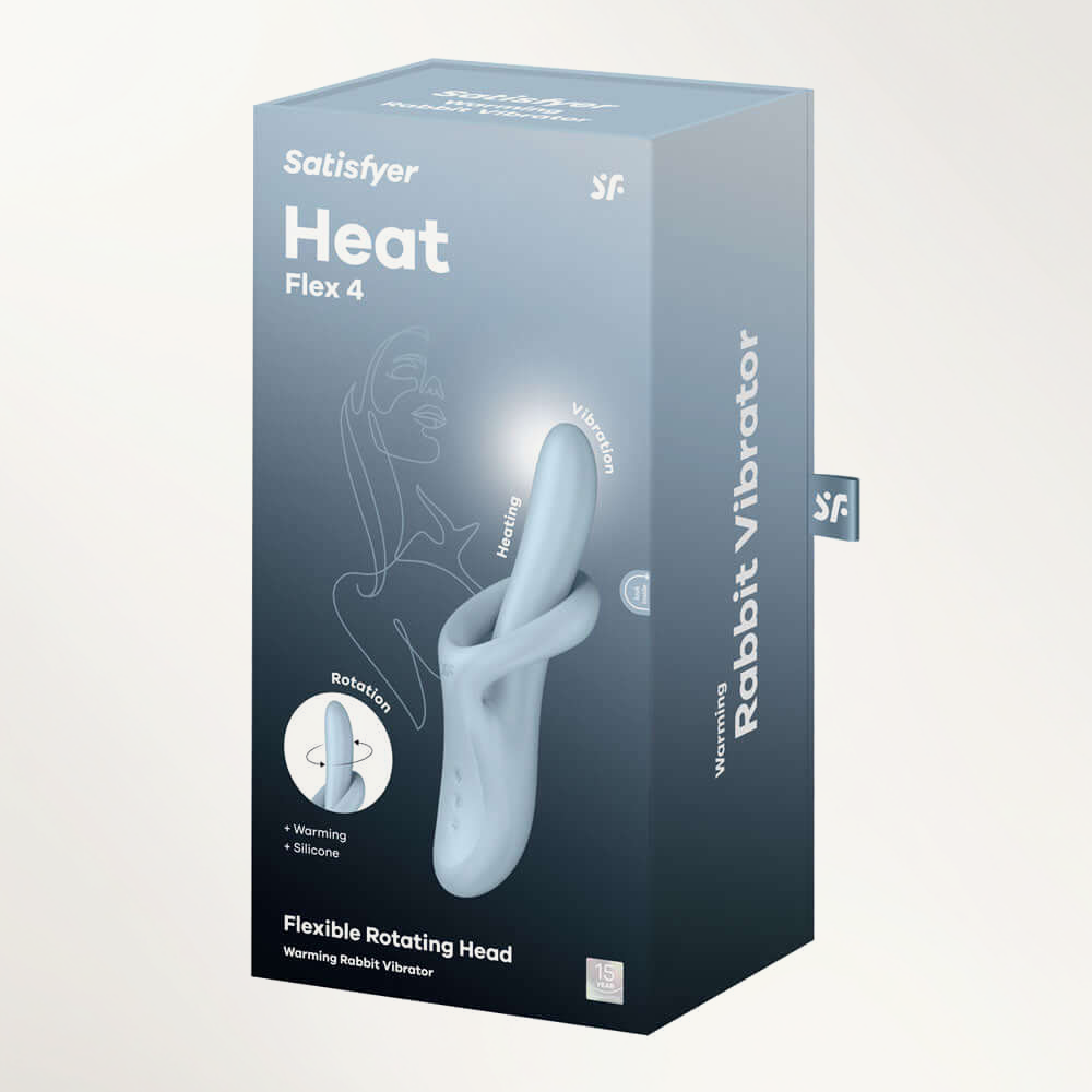 Satisfyer Heat Flex 4 Heating Rabbit Vibrator