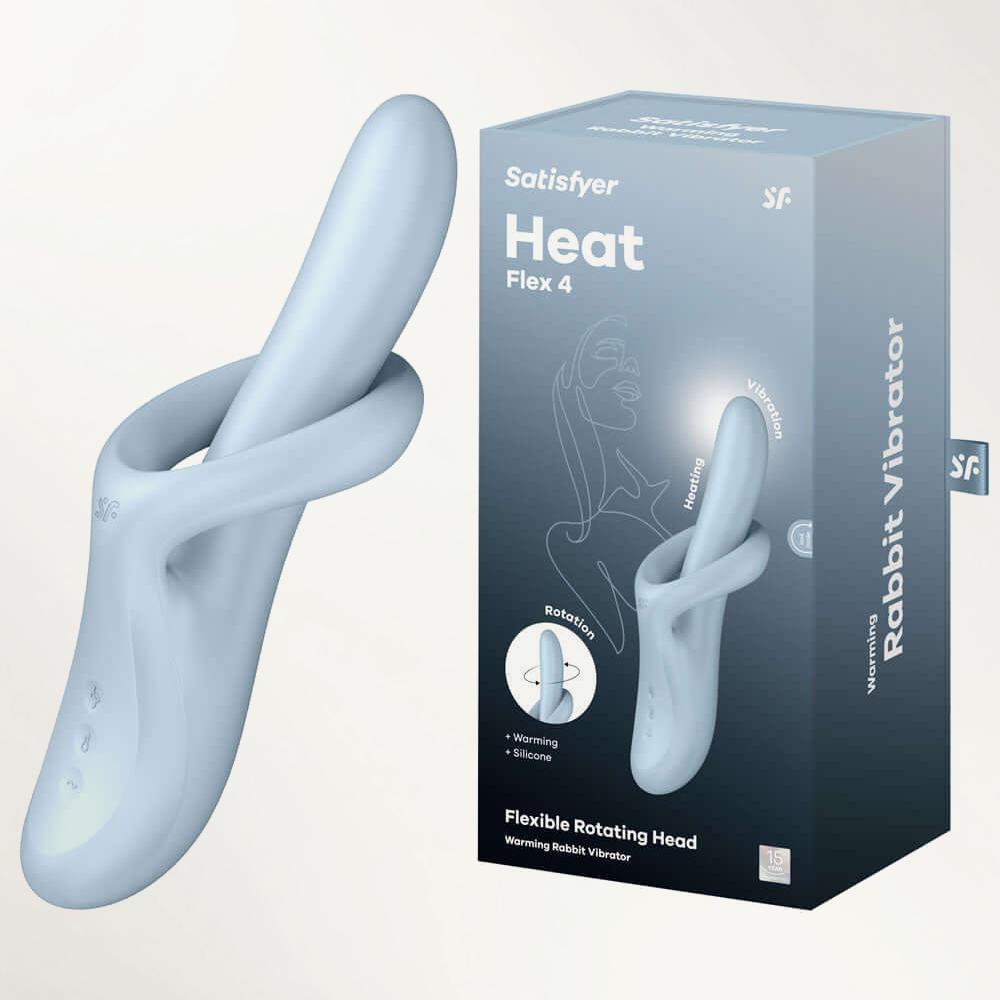 Satisfyer Heat Flex 4 Heating Rabbit Vibrator
