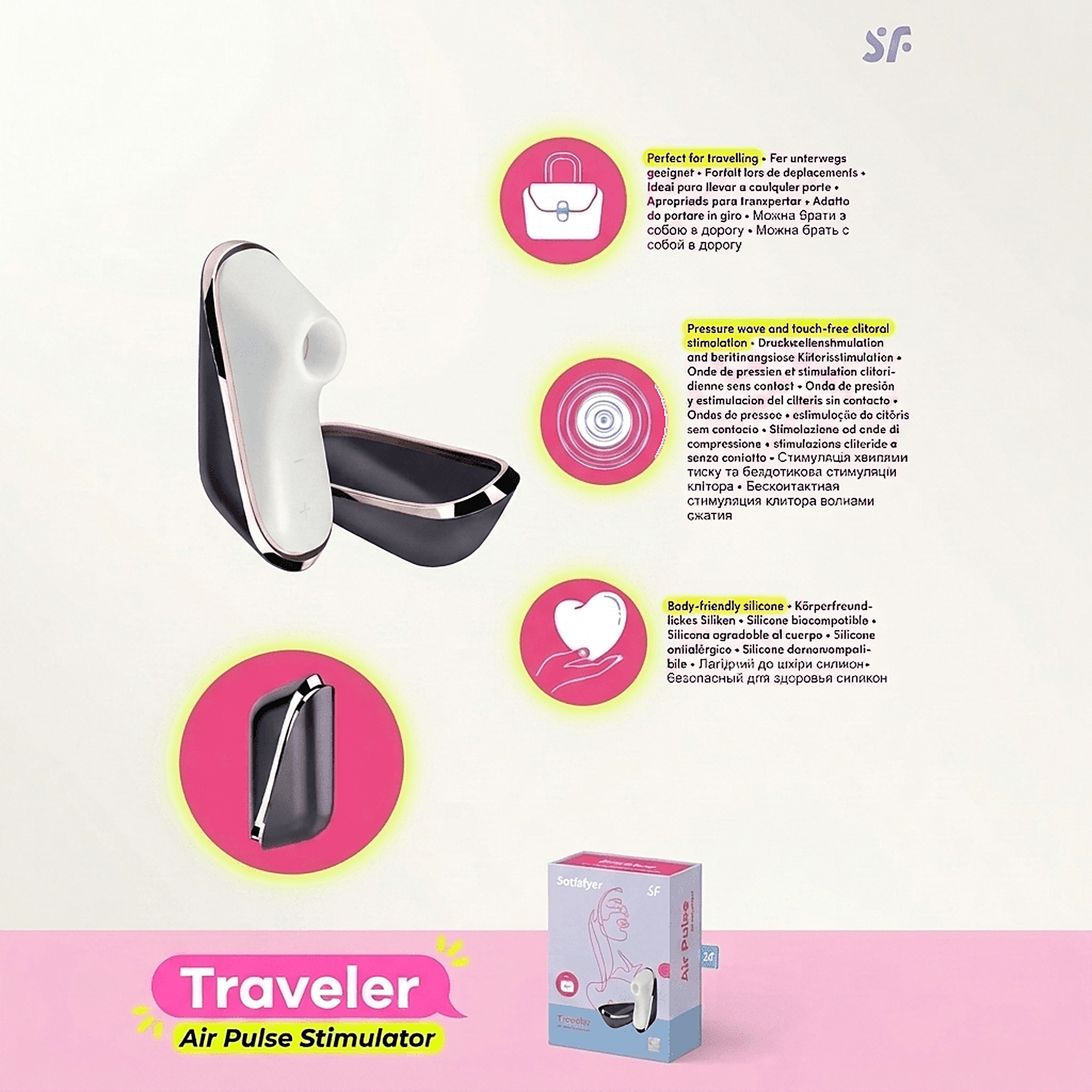 Satisfyer Pro Traveler Clitoral Stimulator
