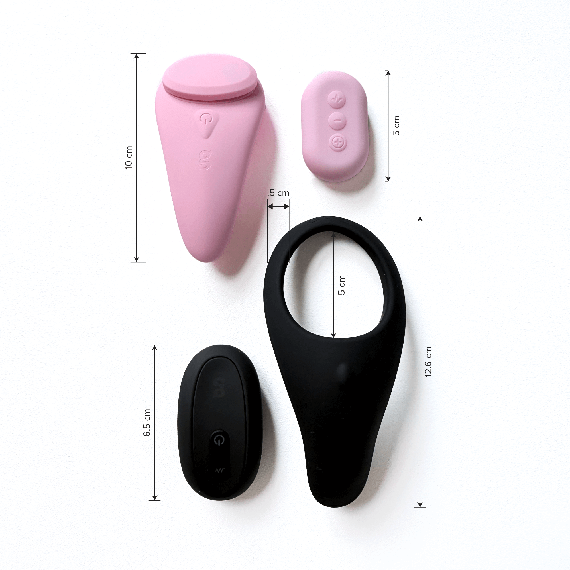 We Get Off - His and Hers Remote Controlled Vibrating Sex Toy Bundle